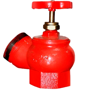 Фото 17 - Клапан пожарный (кран) КПЧ 65-1 чугунный 125° муфта - цапка.